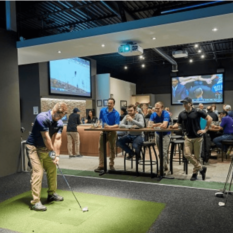 Espace lounge & practice indoor