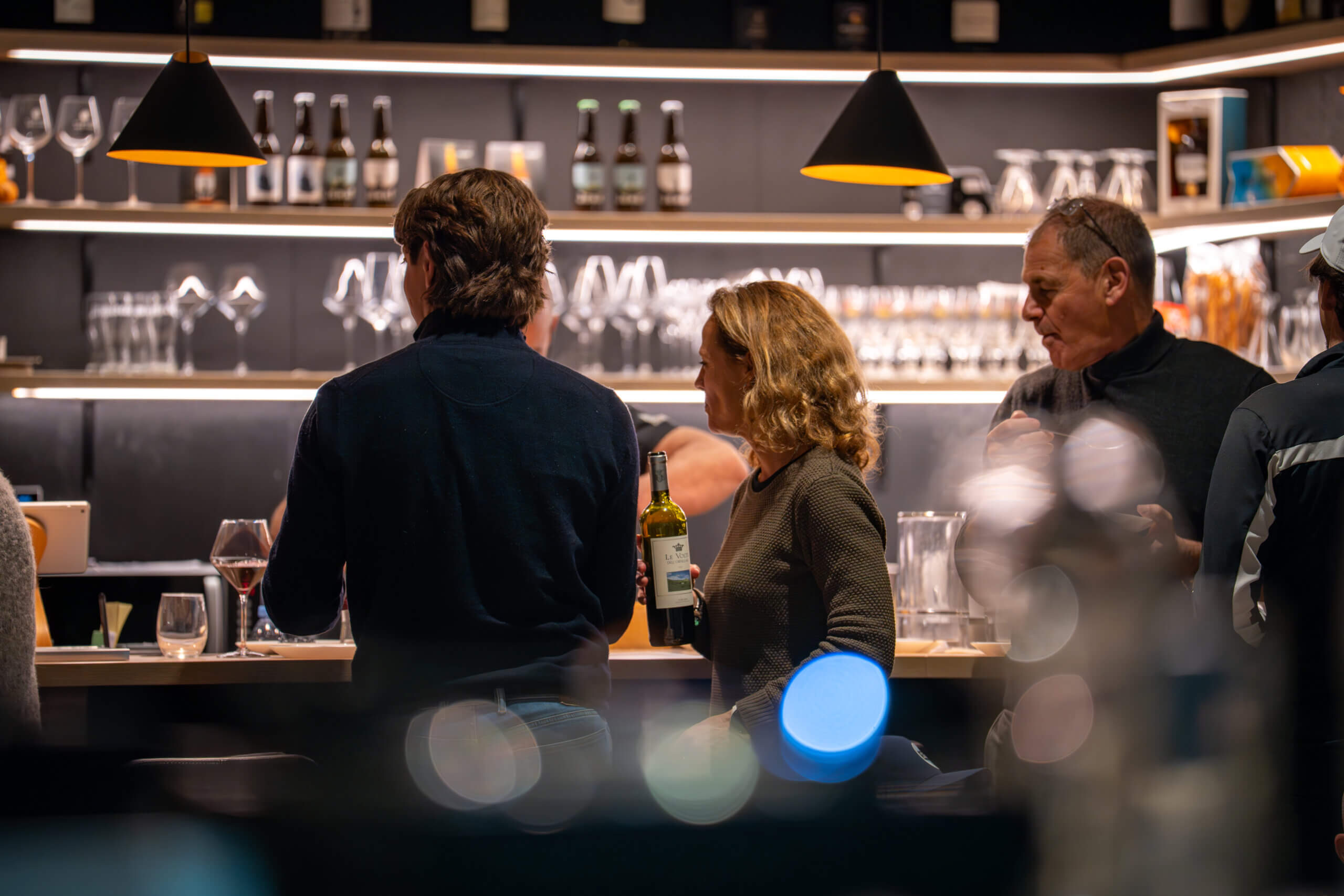 Ambiance lounge et simulateur pleine largeur